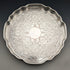 British Vintage Silver Plated Gallery Tray with Legs 25cm Diameter Walker&Hall